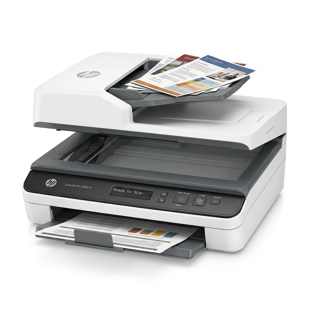 HP ScanJet Pro 3600 f1 Flatbed/ADF Scanner