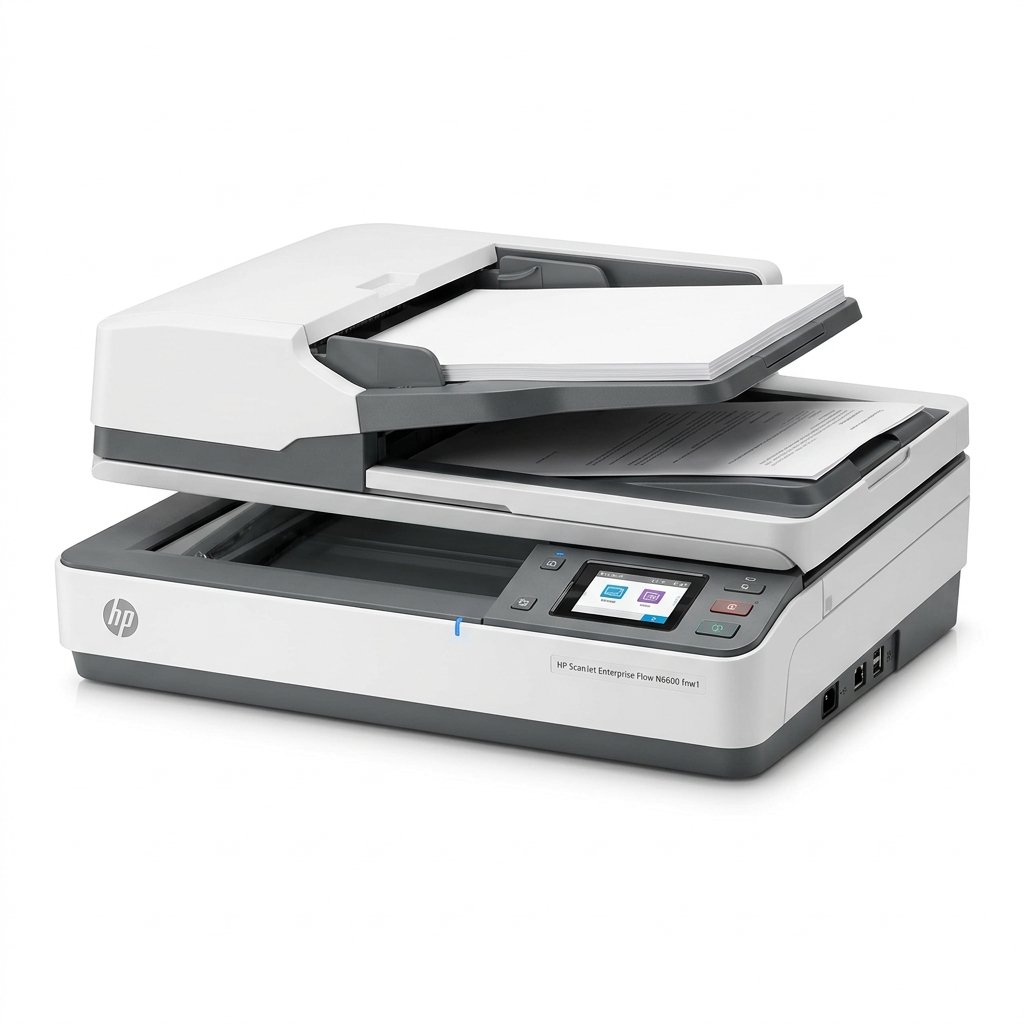 HP ScanJet Ent Flow N6600 fnw1 Flatbed/ADF Scanner